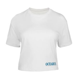 Ocearch Merch Store Ladies Wave Crop Tee