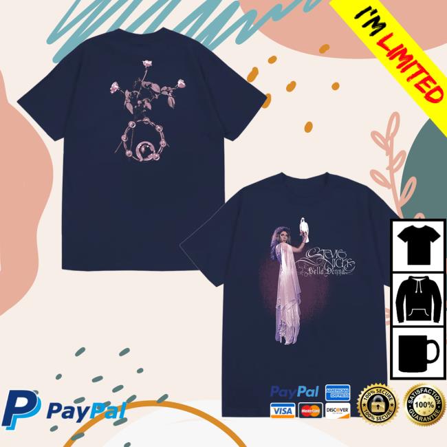 Stevie Nicks Merch Store Stevie Nicks Bella Donna Tee 5 Stevie Nicks Merch Store Stevie Nicks Bella Donna Tee