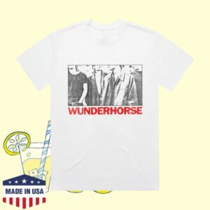 Wunderhorse Store Merch Band Photo White T-Shirt