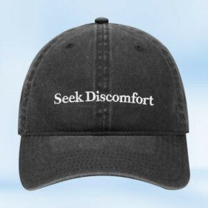 Seek Discomfort Store Merch Seeker Dad Cap