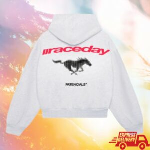 Patencials Store Merch Raceday Gray Recovery Hoodie