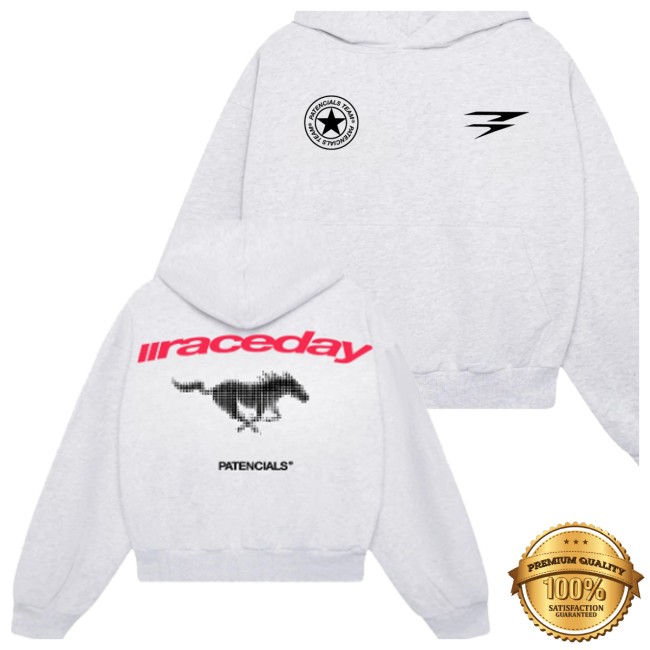 Patencials Store Merch Raceday Gray Recovery Hoodie Patencials Store Merch Raceday Gray Recovery Hoodie