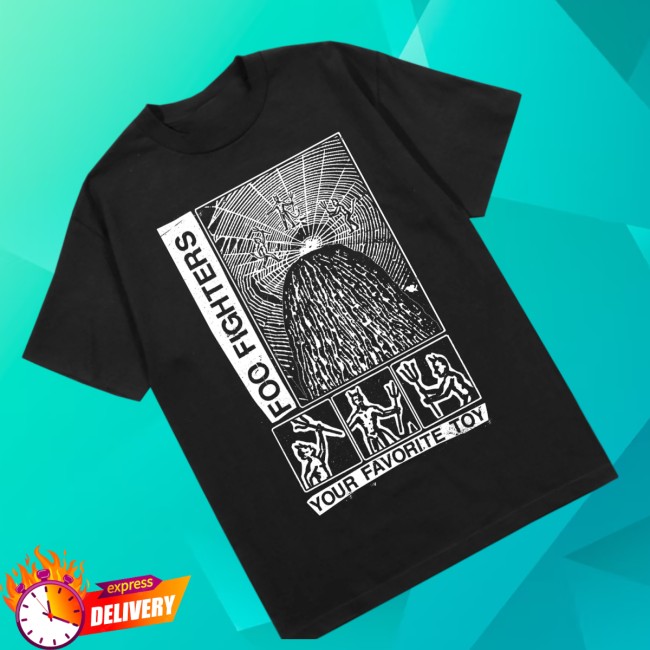 Foo Fighters Store Merch Your Favorite Toy Devil Tee Black Foo Fighters Store Merch Your Favorite Toy Devil Tee Black