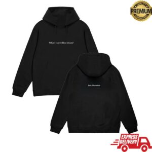 Seek Discomfort Merch Shop What’s Your Wildest Dream Hoodie