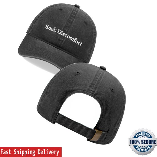 Seek Discomfort Merch Shop Seeker Dad Cap Seek Discomfort Merch Shop Seeker Dad Cap
