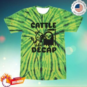 Indiemerchstore Cattle Decapitation Watercolors Adult Tee T-Shirt