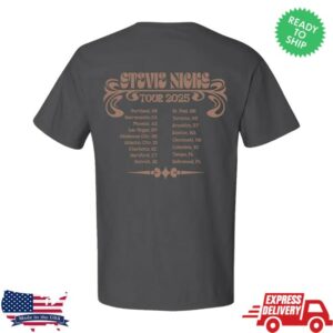 Stevie Nicks Store Merch Stevie Nicks Tour 2025 Dove Moon Phases Tee
