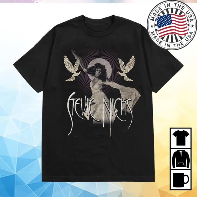 Stevie Nicks Store Merch Stevie Nicks Tour 2025 Dancing Doves Tee Stevie Nicks Store Merch Stevie Nicks Tour 2025 Dancing Doves Tee