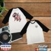 Black Coffee Apparel Merch Always Lucky Raglan