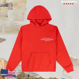 New York Sunshine Store Merch Lobster Hoodie Red