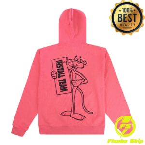 New York Sunshine Store Merch Pink Panther Hoodie