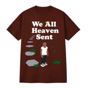 Goodcompenny Merch Store Heaven Sent Brown Tshirt