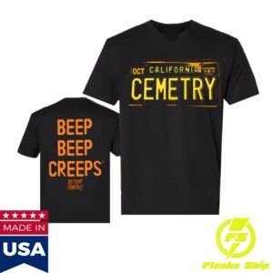 Discount Cemetery Store Merch Cemetery Creeps Tee