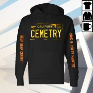 Discount Cemetery Store Merch Cemetery Creeps Hoodie