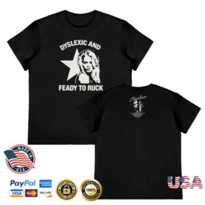 Maison Rapito Merch Shop Dyslexic And Feady To Ruck Tee