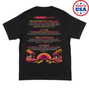 Okeechobee Fest Store Merch 2026 Poster Art Lineup Tee