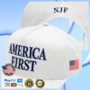 kenny Fuentes Store Merch Official White America First Hat wpsd w