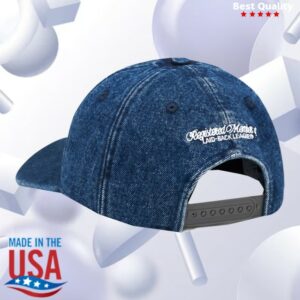 Skywalker Lisbon Store Merch Laid-Back League Denim Cap Blue Sandstone Washed