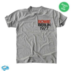 David Bowie Merch Shop Bowie Berlin 77 T-Shirt
