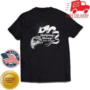 Mcelroy Merch Shop Helping Is Always A Free Action Shirt