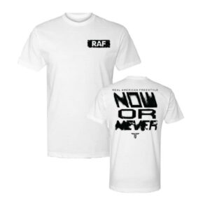 Takedown Shop Merch Raf Now Or Never Tee