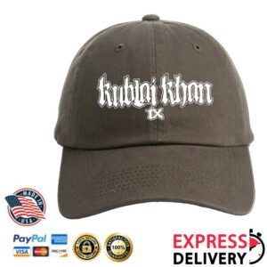 Kublai Khan Tx Merch Store Shop Logo Light Green Dad Hat