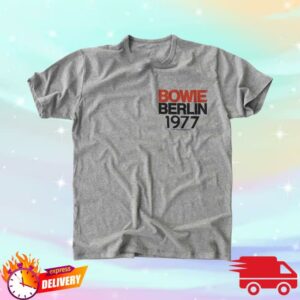 David Bowie Merch Store Bowie Berlin ’77 T-Shirt