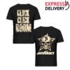 Saliva Merch Store Saliva Click Bone Skull Premium Tee