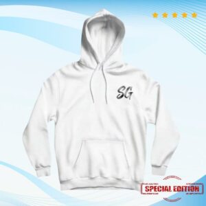 Sallie Grace Merch Store Sg White Hoodie