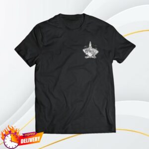 Hard Luck Mfg Store Merch Fuzzy Orange Guy Tee