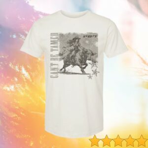 Pbr Shop Store Merch Pbr Ladies Cant Be Tamed Bull Rider T-Shirt Vintage White