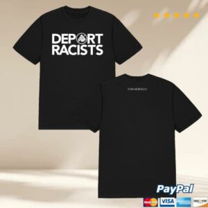 Tom Morello Shop Merch Deport Racists Tee