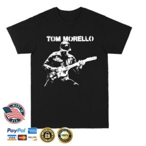 Tom Morello Shop Merch Stencil Tee