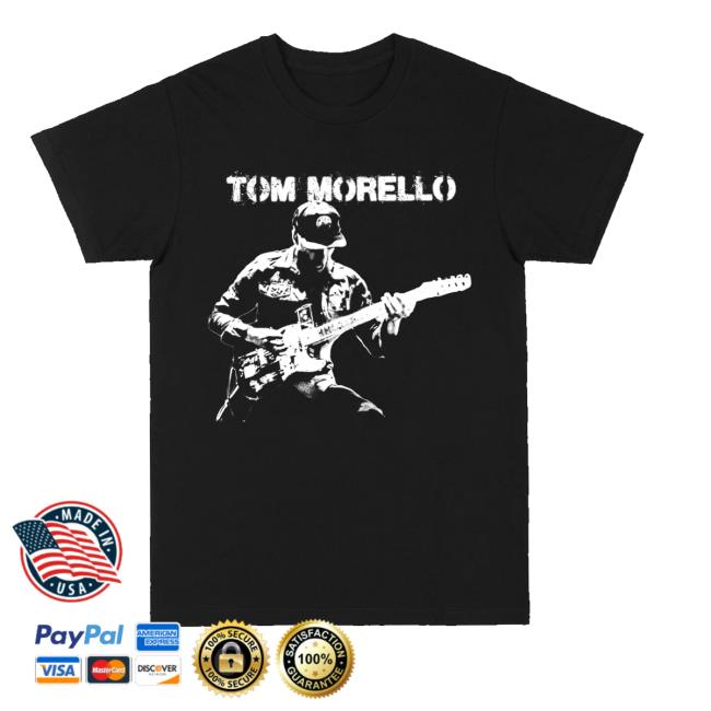 Tom Morello Shop Merch Stencil Tee 2 Tom Morello Shop Merch Stencil Tee