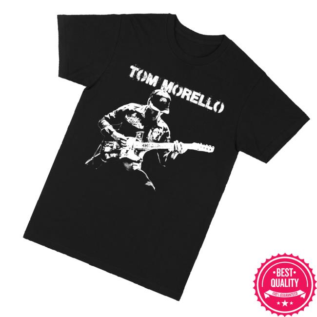 Tom Morello Shop Merch Stencil Tee 3 Tom Morello Shop Merch Stencil Tee