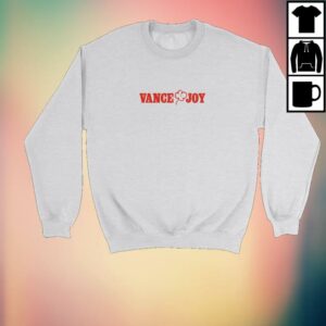The Cbp Merch Store Vance Joy Dyla Flower Crewneck Sweatshirt