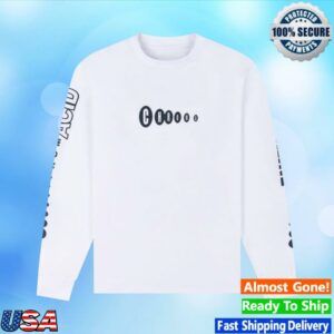 Bicep Music Merch Store Alkaline Chroma Longsleeve Tee White