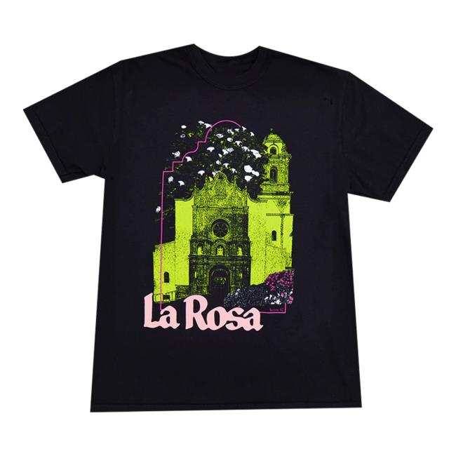 Hello Merch Store La Rosa Church T-Shirt 3 Hello Merch Store La Rosa Church T-Shirt