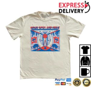 Thunder Shout Merch Store Split Open & Melt Solid T-Shirt