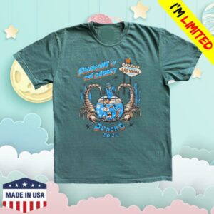 Thunder Shout Merch Store Fishing In The Desert Sphere Solid T-Shirt