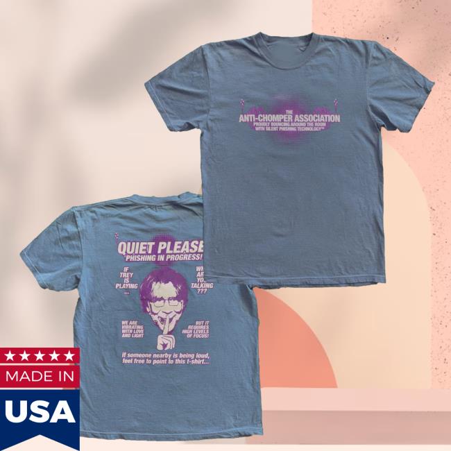 Thunder Shout Shop Merch Store Anti-Chomper Association Solid T-Shirt 5 Thunder Shout Merch Store Anti-Chomper Association Solid T-Shirt