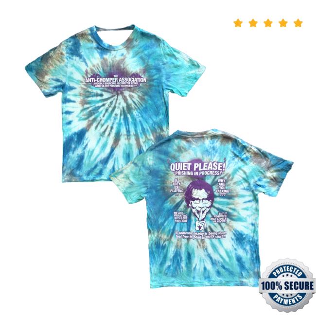 Thunder Shout Merch Store Anti-Chomper Association Tie-Dyed T-Shirt 5 Thunder Shout Merch Store Anti-Chomper Association Tie-Dyed T-Shirt