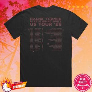 Frank Turner Store Merch Us Tour ’26 T-Shirt