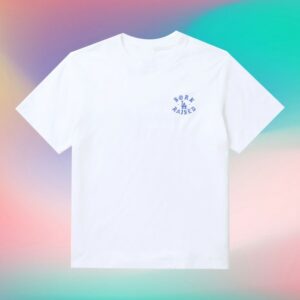 Born X Raised Store Merch Born X Raised + Dodgers Back To Back Stack Tee White