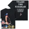 Born X Raised Store Merch Born X Raised + Dodgers Thank You Kershaw Tee Black
