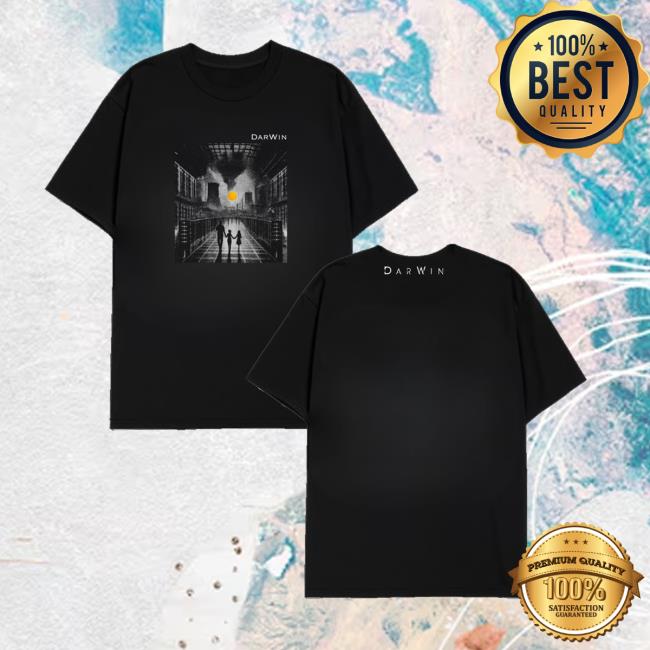 Darwin Merch Store Distorted Mirror Black Tee 3 Darwin Merch Store Distorted Mirror Black Tee