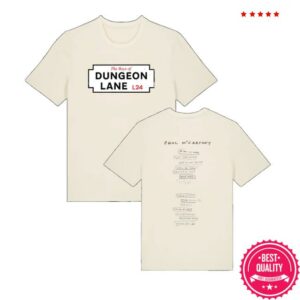 Platenzaak Merch Store Paul Mccartney The Boys Of Dungeon Lane T-Shirt