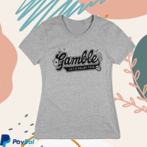 Vegas Matt Merch Store Gamble T-Shirt