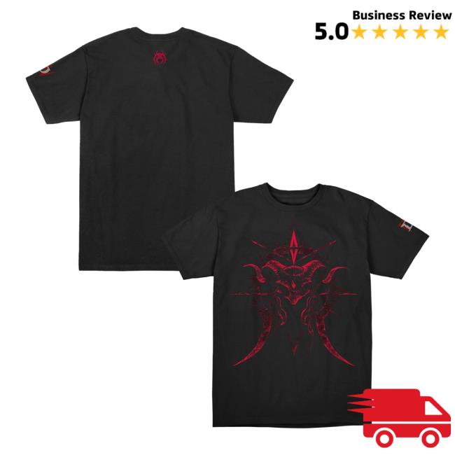Blizzard Gear Merch Store Diablo Iv Lord Of Hatred Warlock Black T-Shirt 5 Blizzard Gear Merch Store Diablo Iv Lord Of Hatred Warlock Black T-Shirt
