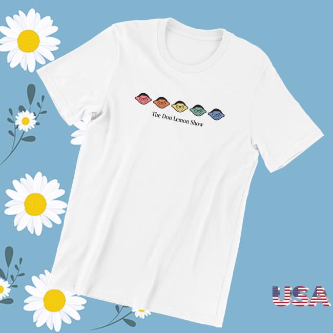 Don Lemon Merch Store Rainbow Lemon Head T-Shirt 3 Don Lemon Merch Store Rainbow Lemon Head T-Shirt
